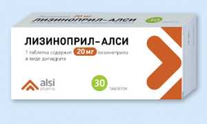 Инструкция по применению препарата Лизиноприл для пациентов