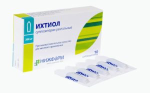 ихтиоловые свечи