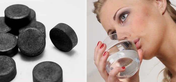 Прием активированного угля