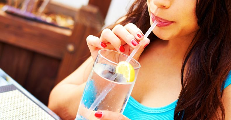 Вода с лимоном