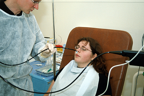 ФГДС через нос