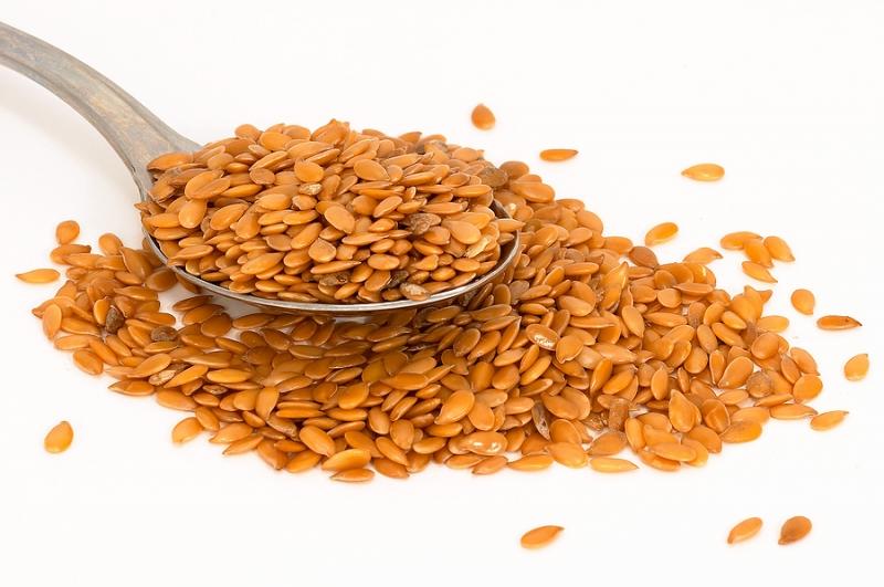 Очистка семенами льна