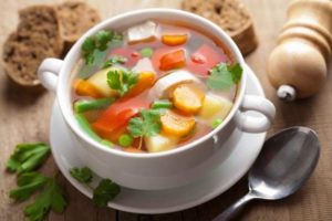 бульоны на овощах