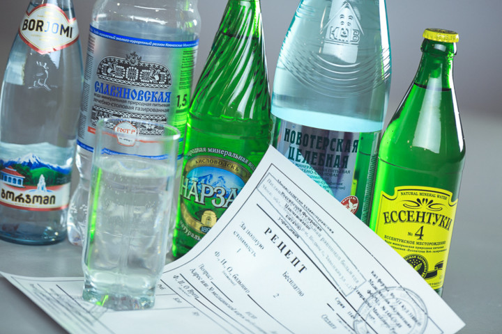 Минеральная вода при лечении гастрита