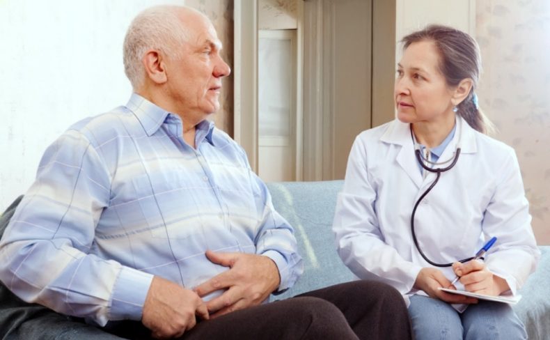 Пациент с язвой желудка