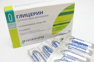 глицериновые свечи