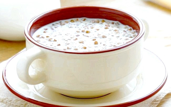 гречка с кефиром