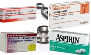 Парацетамол и аспирин