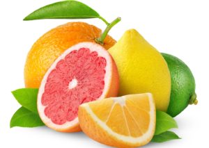 лимон, апельсин, грейпфрут