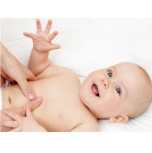 массаж животика