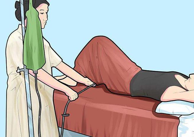 очистительная клизма