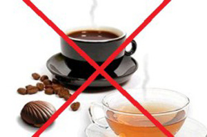 отказ от крепкого чая и кофе