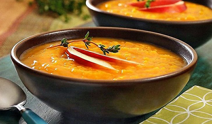 блюда должны быть жидкими либо перетертыми