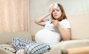 повышение температуры при поносе у беременной