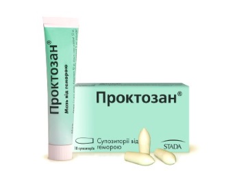 Проктозан свечи и мазь