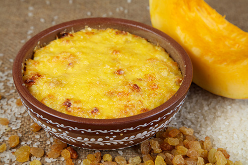 пудинг из тыквы