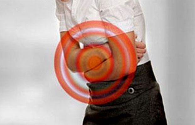 резкая боль в желудке