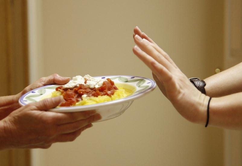 резкое снижение аппетита