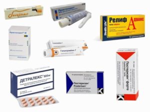 Лекарства от геморроя