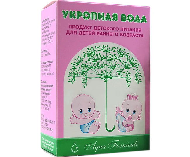 укропная вода