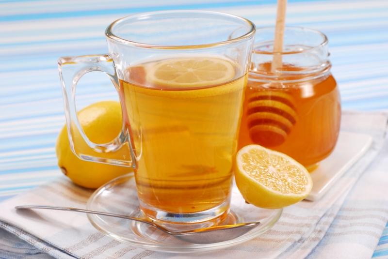 вода с медом и лимоном