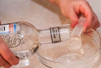 приготовление водки с солью