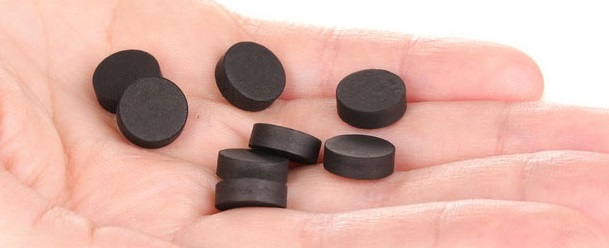 выпить угля