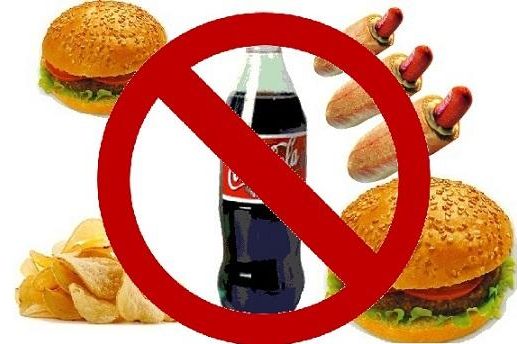 запрет на фастфуд