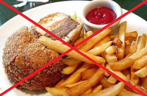 запрет на жареную пищу