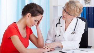 женщина у врача