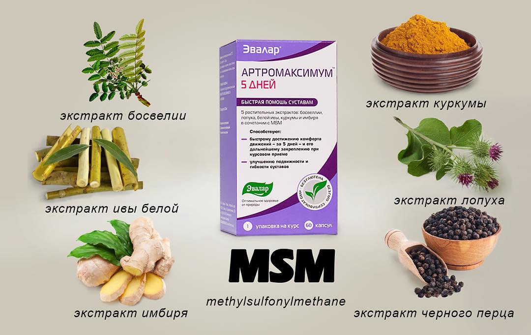 Состав комплекса Артромаксимум Состав комплекса Артромаксимум