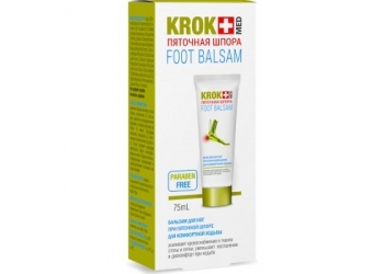 Бальзам Крок-Мед при пяточной шпоре Бальзам Крок-Мед при пяточной шпоре