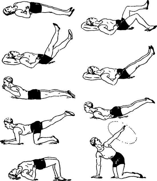 Гимнастика при боли в спине Гимнастика при боли в спине
