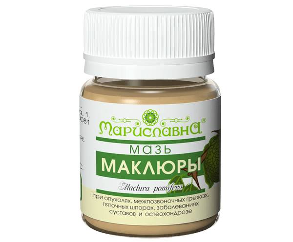 Мазь от шишек на ногах Маклюра Мазь от шишек на ногах Маклюра