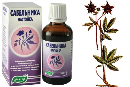 Спиртовая настойка сабельника Спиртовая настойка сабельника