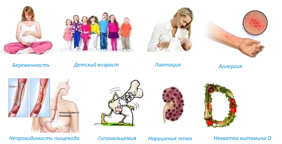 Противопоказания для Остерепара Противопоказания для Остерепара