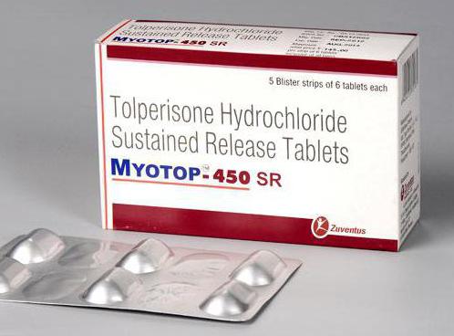 Препарат Толперизон Препарат Толперизон