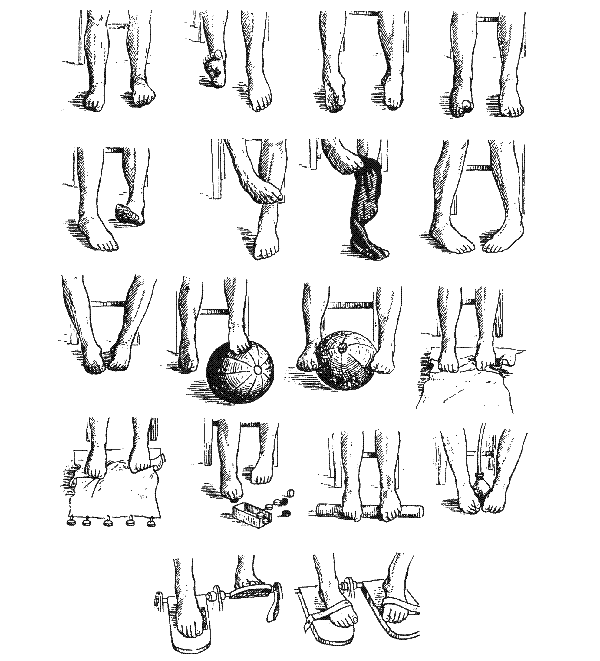 Упражнения для стоп Упражнения для стоп