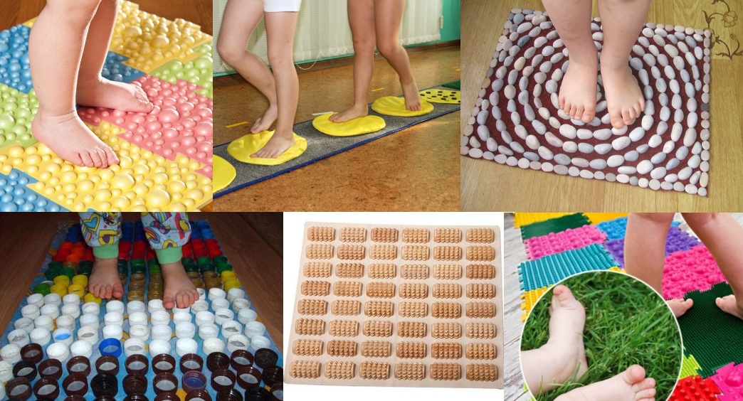 Варианты массажных ковриков для стоп Варианты массажных ковриков для стоп