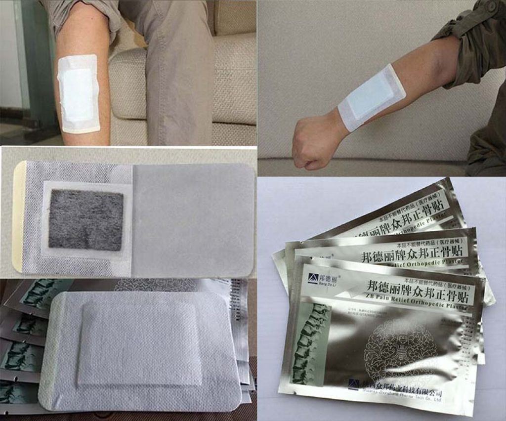 Использование китайского пластыря Использование китайского пластыря