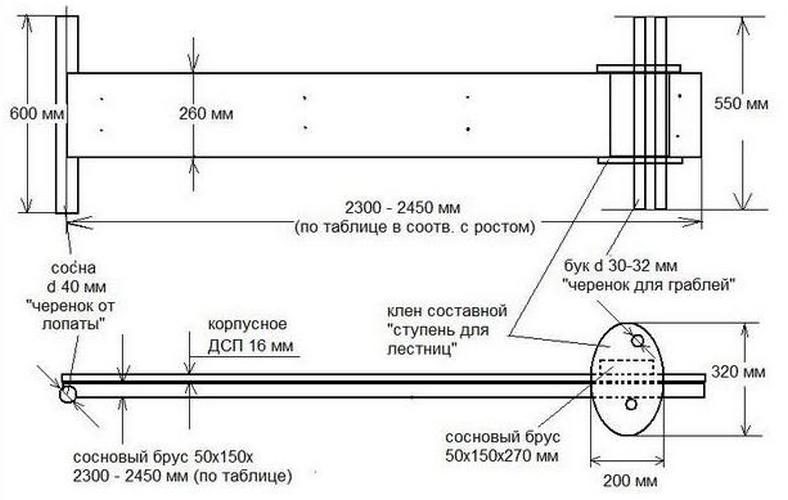 Чертеж доски Евминова Чертеж доски Евминова