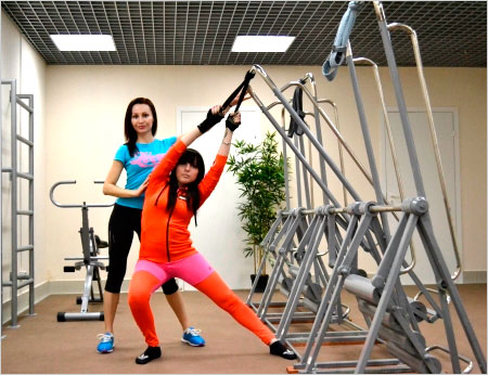 Упражнения под контролем инструктора Упражнения под контролем инструктора