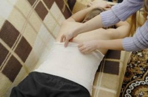 Медовый компресс для спины Медовый компресс для спины