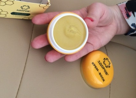 Консистенция крема Здоров Консистенция крема Здоров