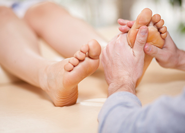 Массаж при плоскостопии у детей