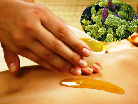 Массаж с пихтовым маслом Массаж с пихтовым маслом