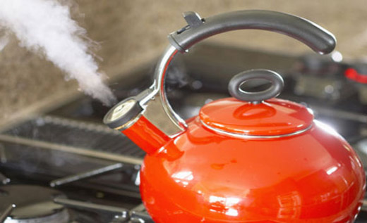 ожог горячим паром