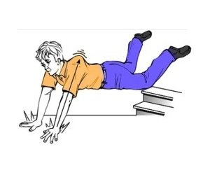 Падение на прямые руки