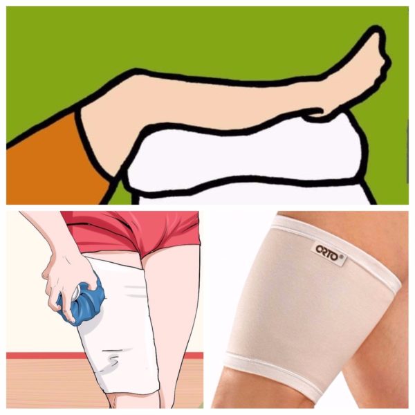 Первая помощь при ушибе бедра Первая помощь при ушибе бедра