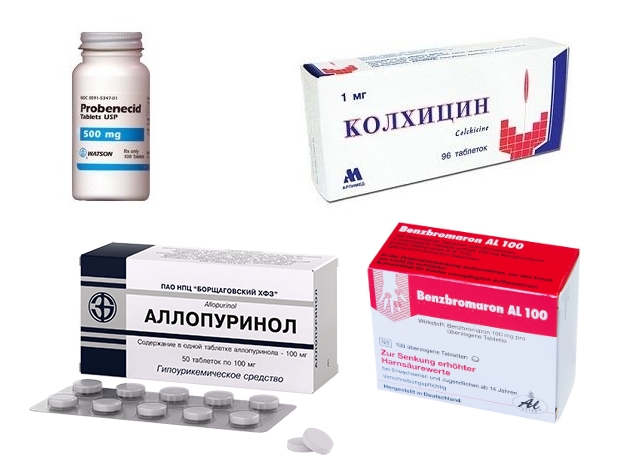 Препараты при подагре Препараты при подагре